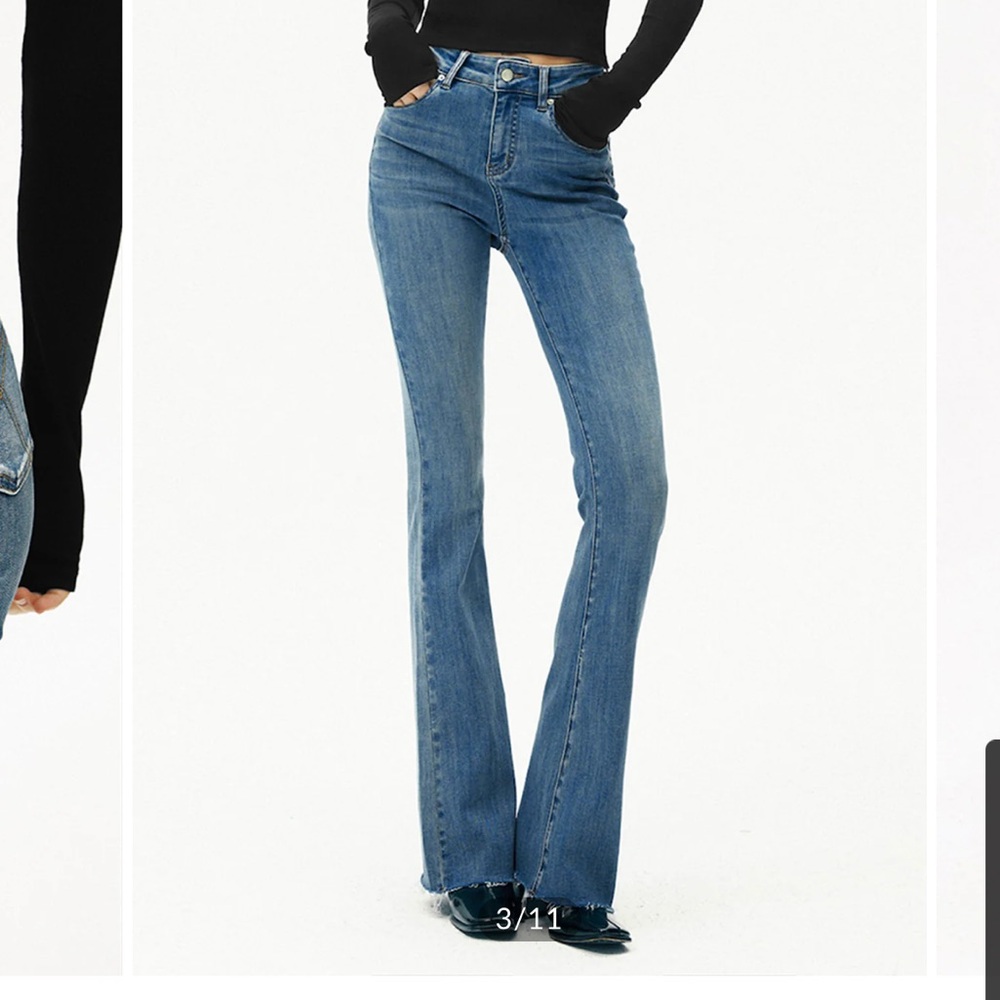 NWT High Waist Denim Bootcut Jeans